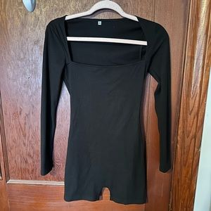 Black jumpsuit from temu XS 
Never worn
